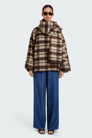  tartan brown
